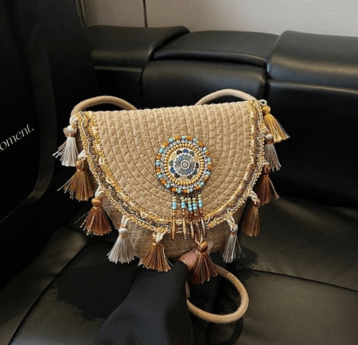 Sac à bandoulière bohème chic
