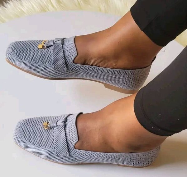 Mocassins en tricot élégants