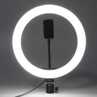 Ring Fill Light 26cm/10 inch without Tripod Stand for Lovers Selfie Ring Fill light Selfie Ring LED for Live stream round.