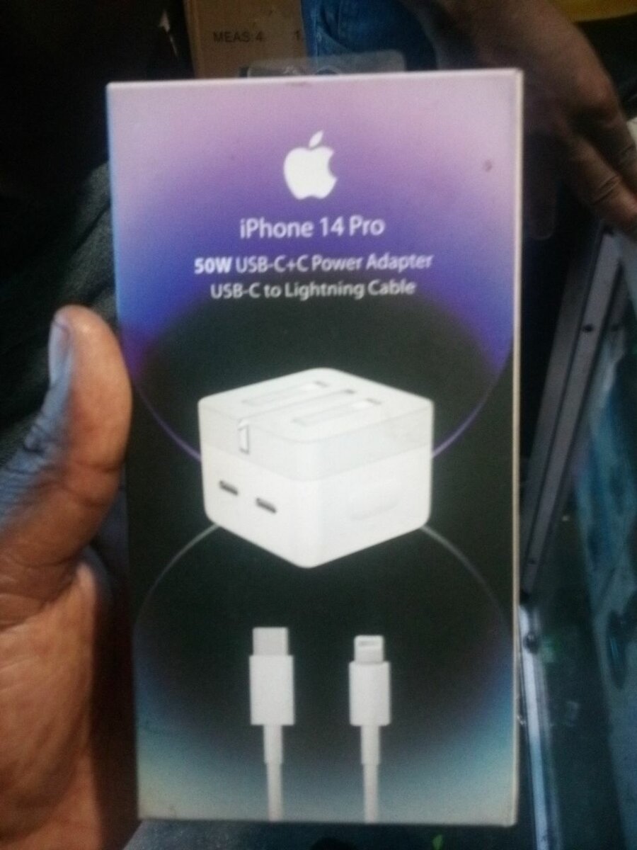 iPhone charger 50 watts