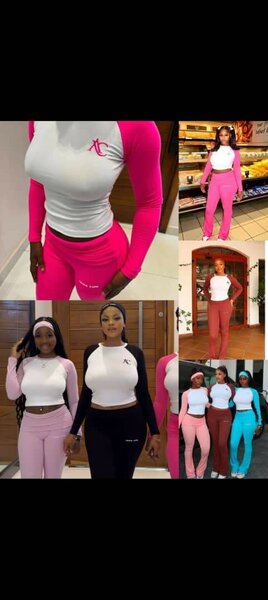 Ensemble de sport coloré pour femme