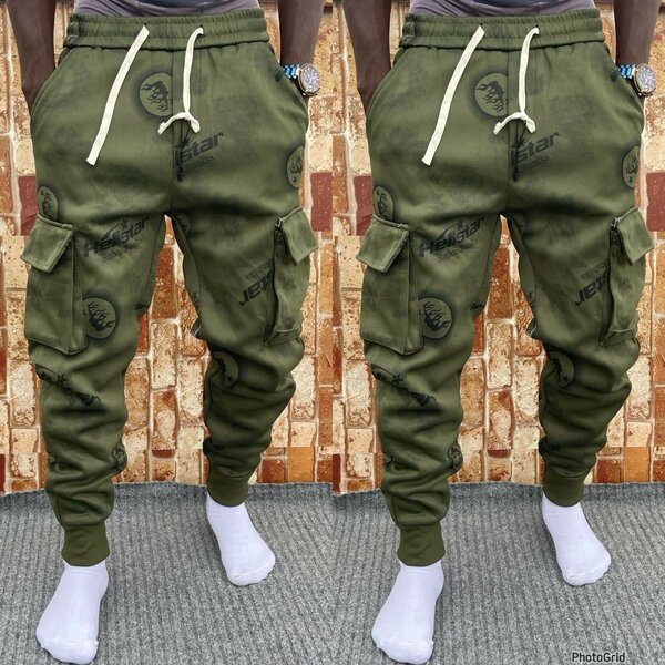 Pantalon cargo homme style urbain