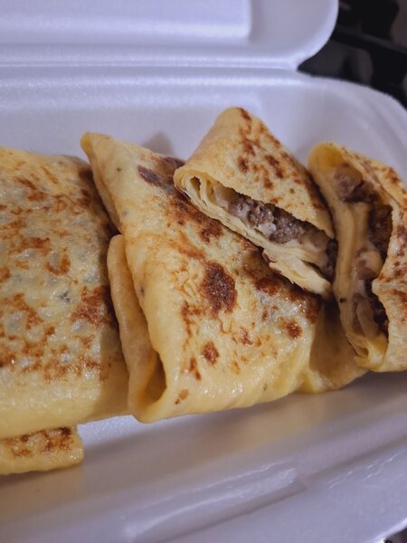 Crêpes farcies viande hachée