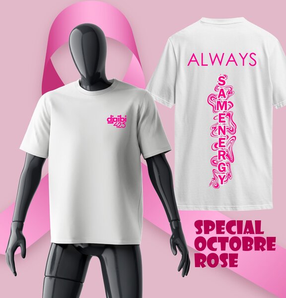 T-shirt Octobre Rose