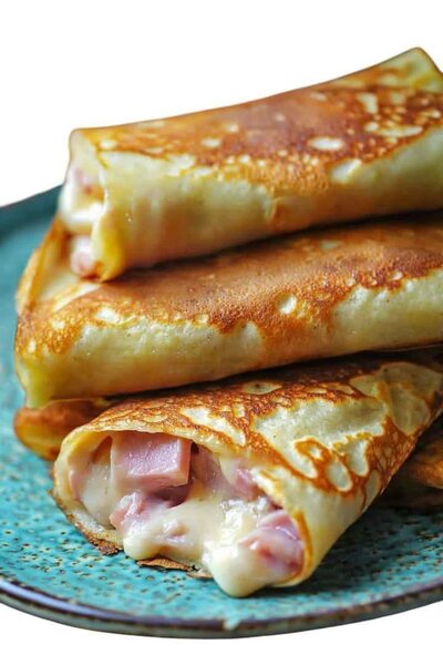 16 crêpes jambon et chocolat