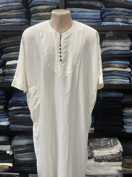 Boubou blanc de qualité