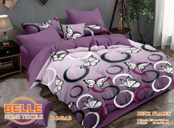 Ensemble Drap de 2 places