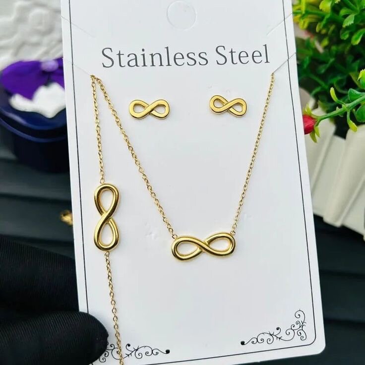 Bracelet et Bague en acier ino