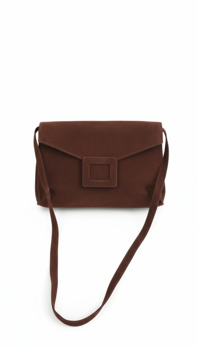 Sac à bandoulière en daim