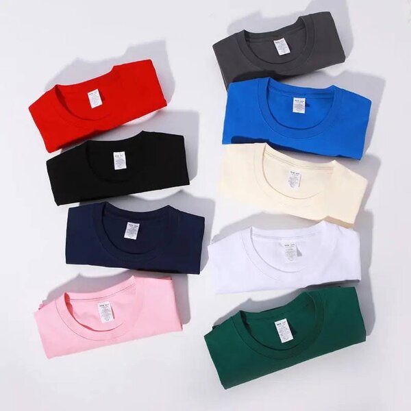T-shirts basiques en coton
