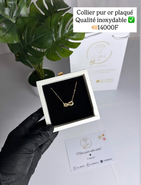 Collier plaqué or 16K