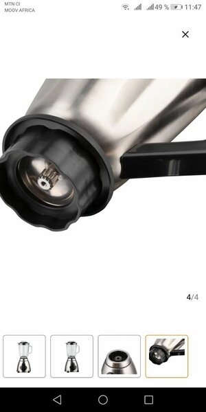 Blender Acier Inoxydable 800W