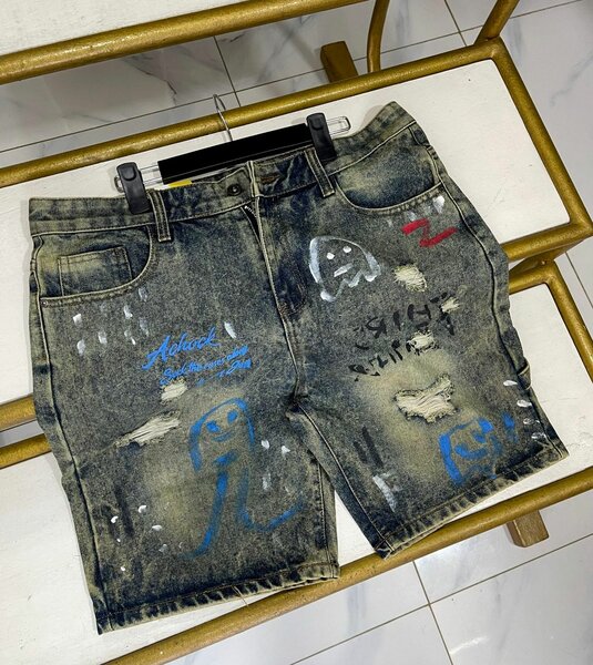 Shorts en jean décontractés homme