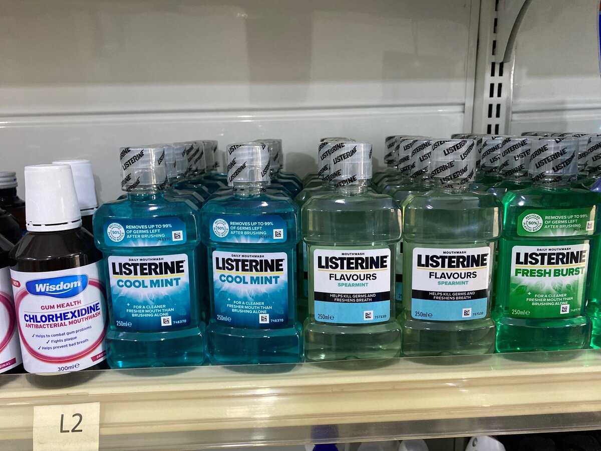 Listerine mouth wash