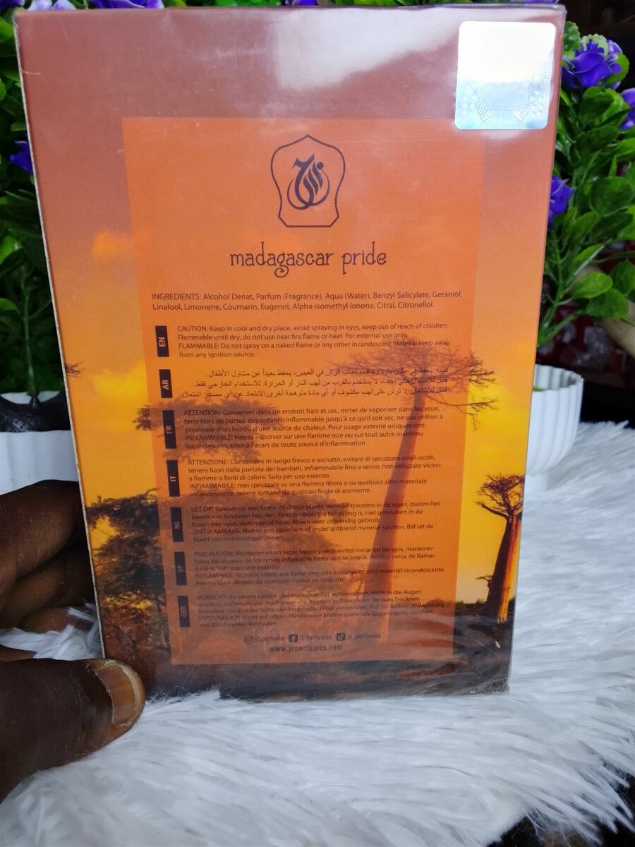 Parfum Madagascar Pride