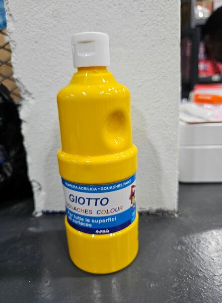 Peinture Gouache Giotto Jaune