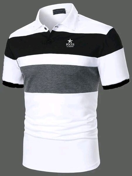 Polo homme multicolore