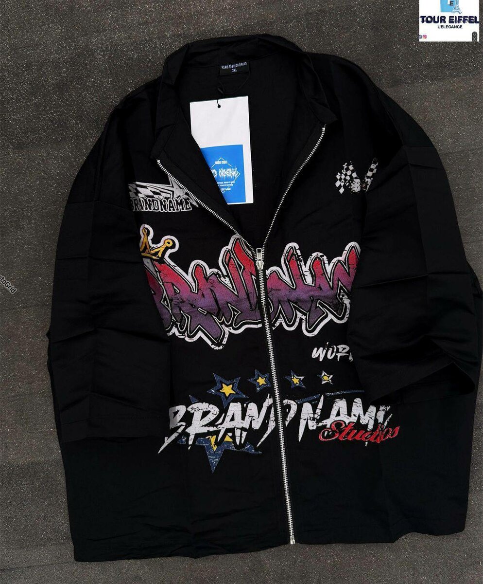 Veste Streetwear Imprimée