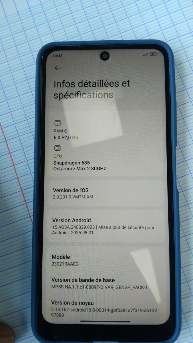 Xiaomi Redmi Note 12 - 128 Go