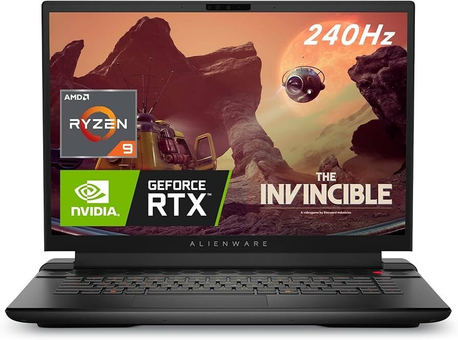 Alienware M16 RAM 32GB,SSD 1TB Nvidia RTX 4080 12GB RYZEN 9