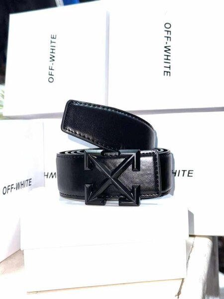 Ceinture Off-White Noir