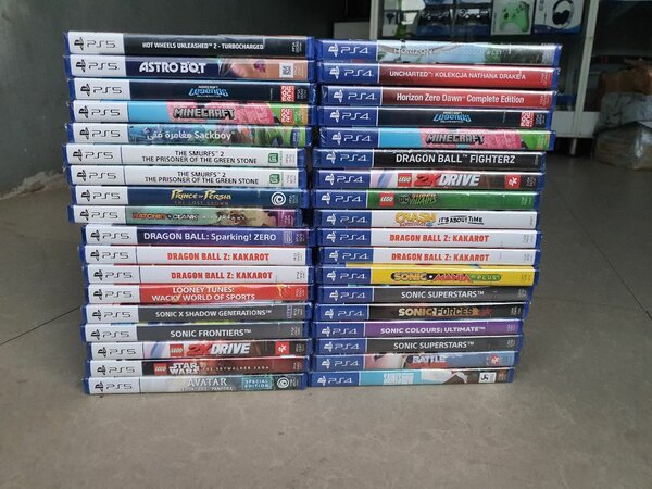 Ps5 and ps4 games