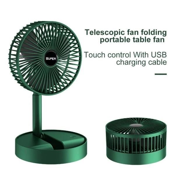 Telescopic Foldable Fan