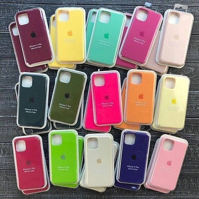 iPhone silicone covers