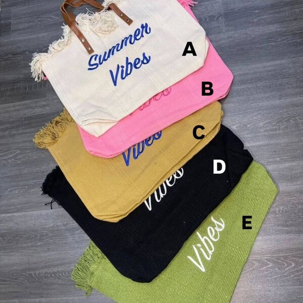 Sac de plage "Summer Vibes"