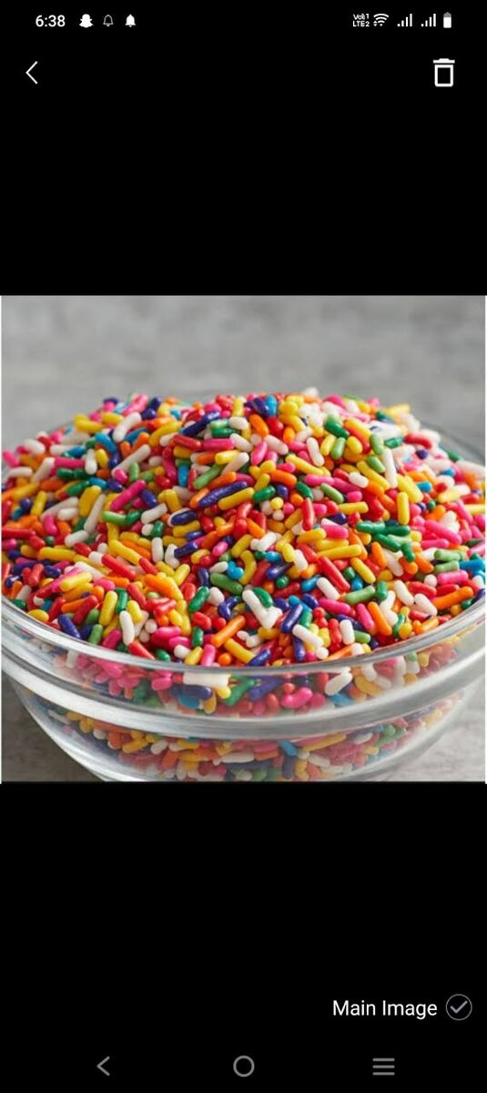 Sprinkle For Decorations cake Ice cream 1kg