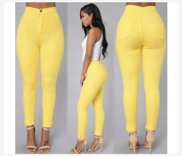 Ladies Fashion High Waist Trouser
