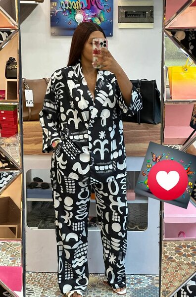 Ensemble imprimée chic