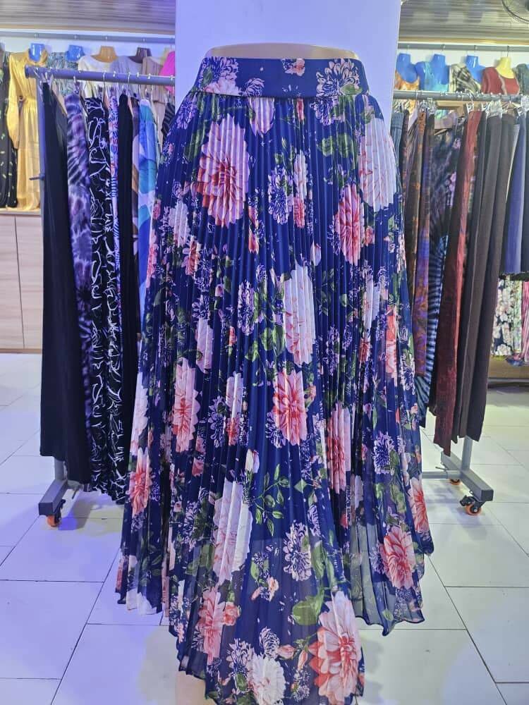 Jupe Longue Plissée Bangkok