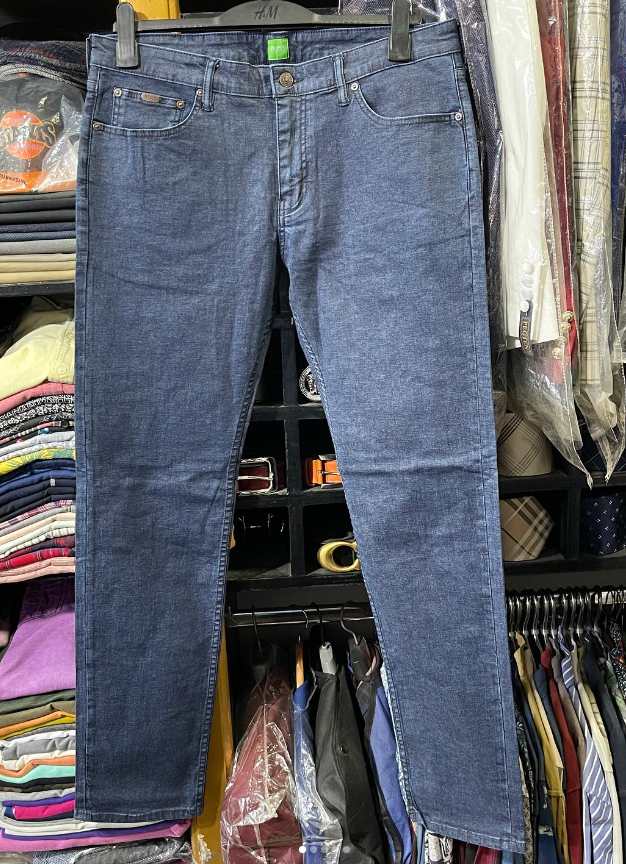 Biker Tattered Stretch Jeans