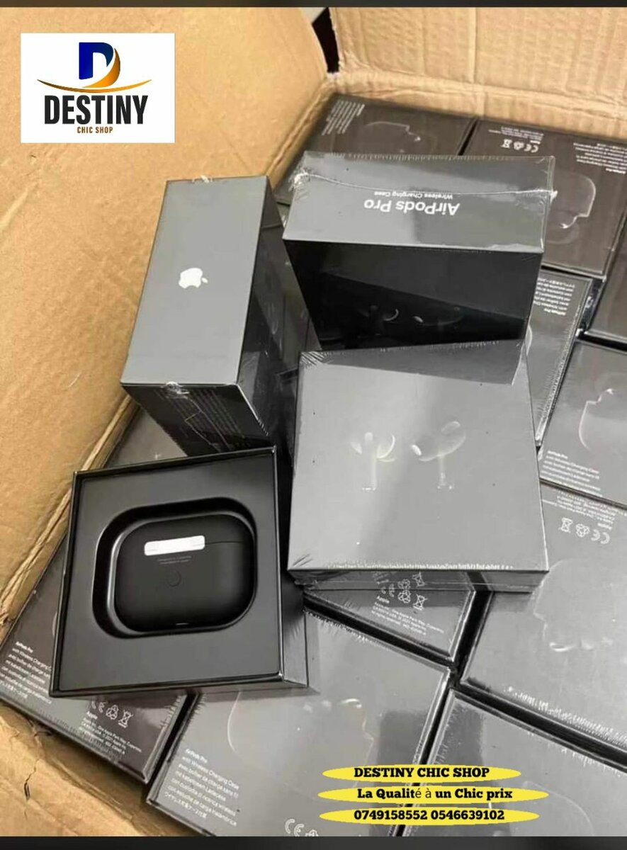 Airpods pro 2 nouvelle génération certifié CE pure bass