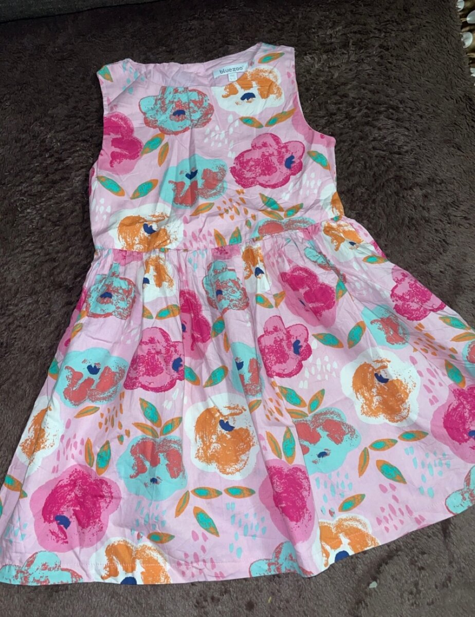 Robe d'été colorée pour filles