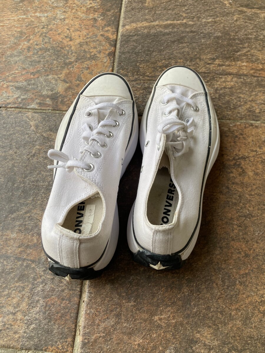 Baskets basses blanches Converse