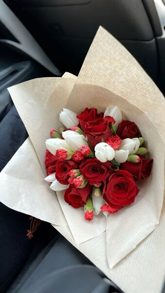 Bouquet de Roses Élégant