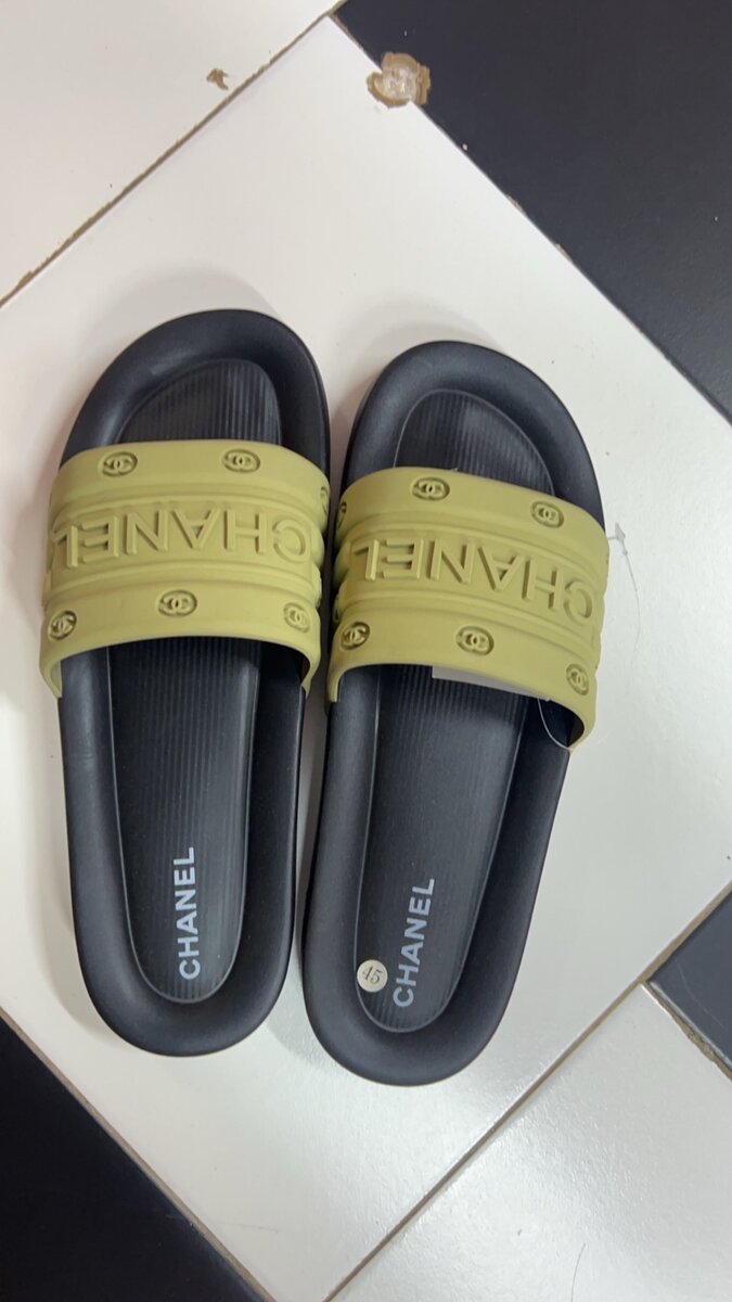 Chanel and Herms slippers