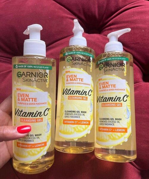 Garnier vitamin C cleansing gel