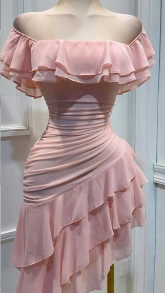 Robe élégante plissée