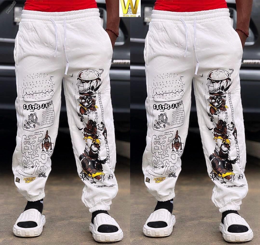 Pantalon streetwear graphique