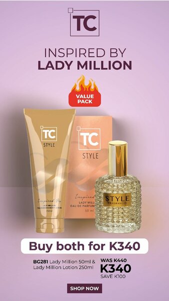 Lady Million Perfume/Lotion