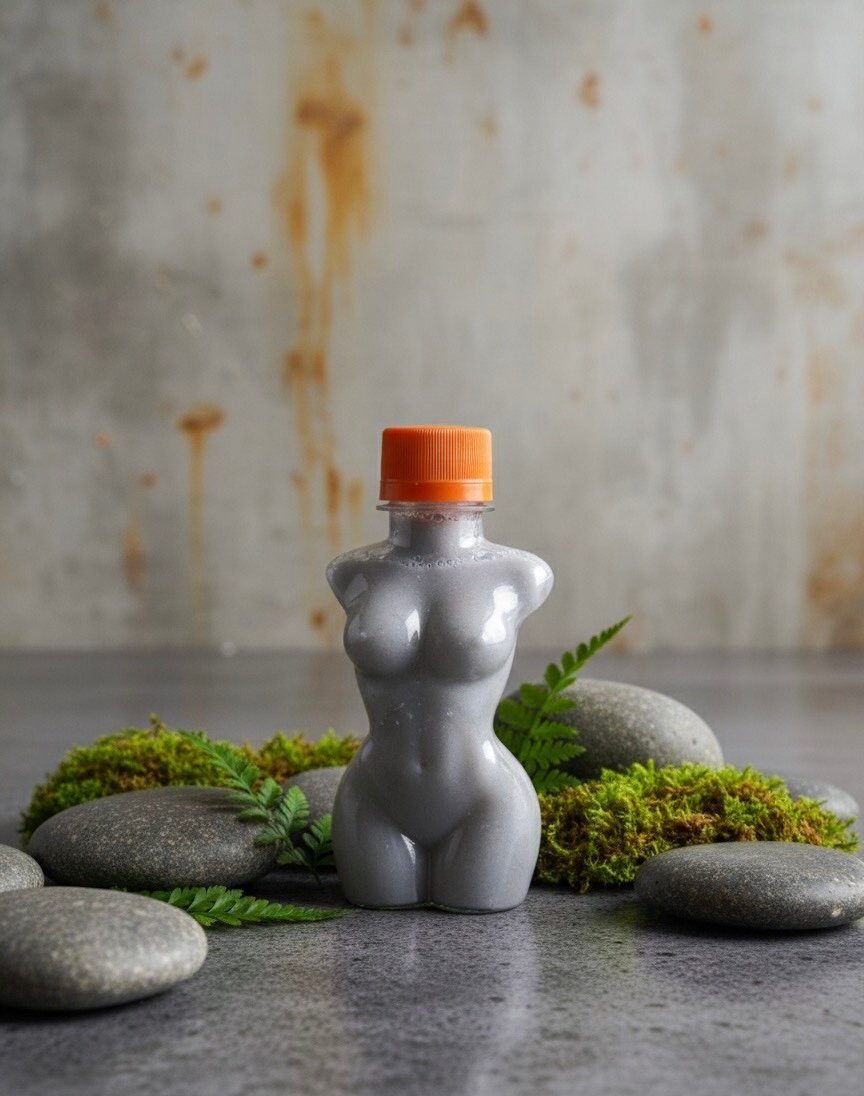 Caolin pour seins et fesses