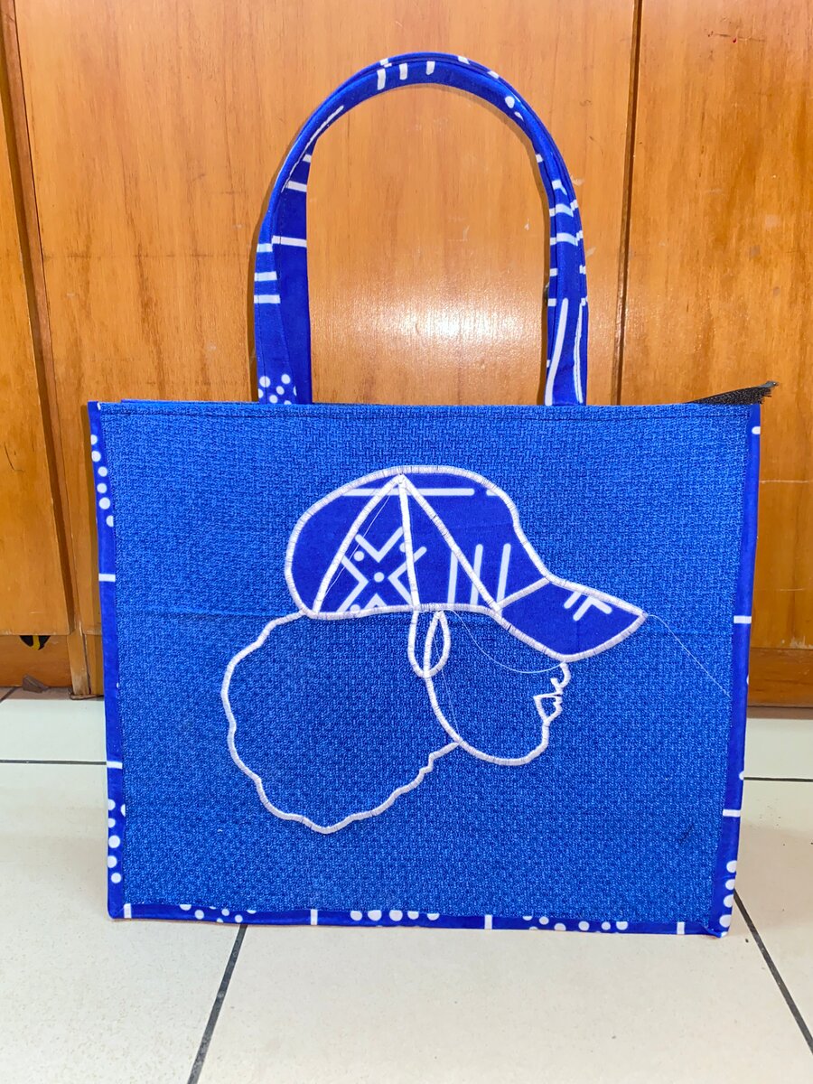 Sac Cabas Embroidered Coloré
