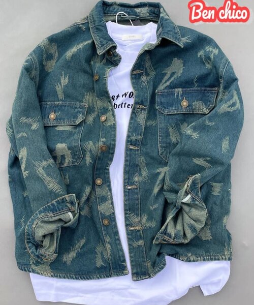 Veste en jean style décontracté