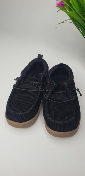 Black Suede Baby Shoes