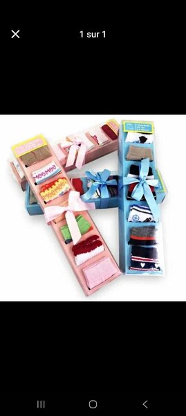 Coffret de Chaussettes Bébé