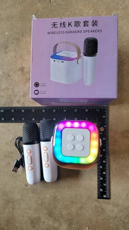 Kids Karaoke Microphone Bluetooth Music Player Kids Musical