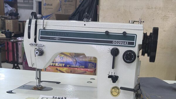 Butterfly industrial sewing machine with zigzag   and embroi
